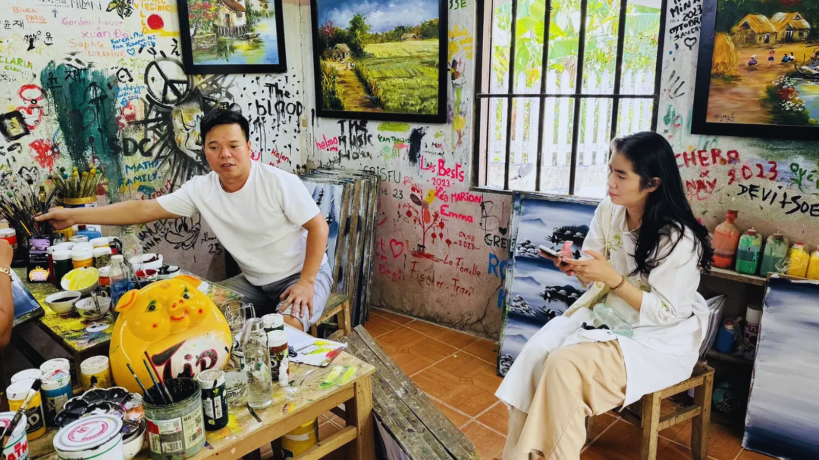 Khám phá làng Thuỷ Biều - Hoạt động giảm rác thải (3)